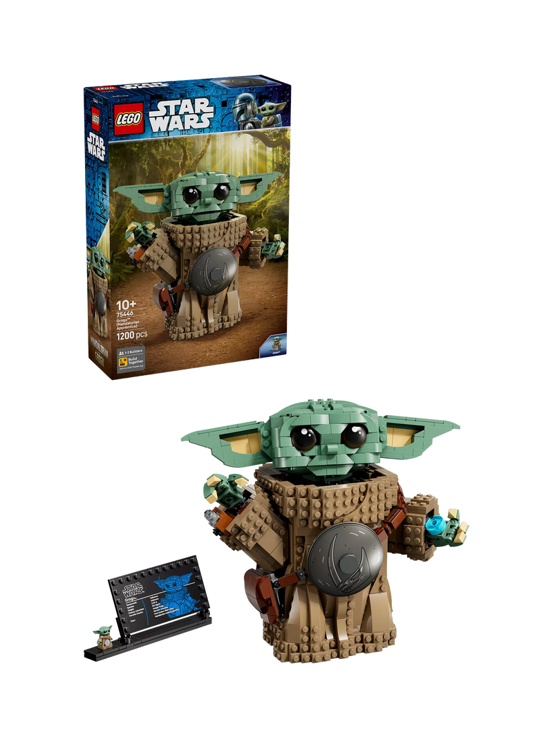 LEGO building toy Grogu Mandalorian Apprentice 1200 pieces (British brand)