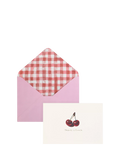 Portico cherry thank you cards set of 10, imported from the UK