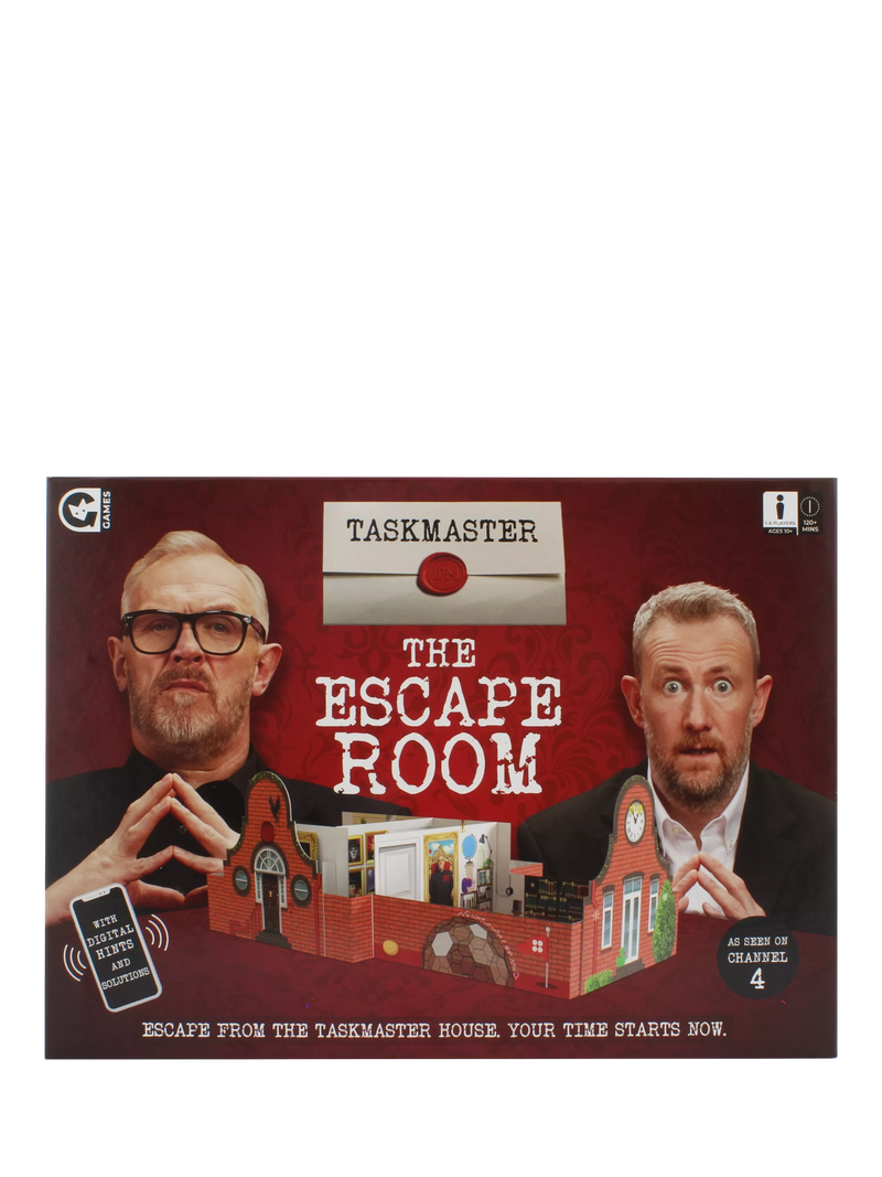 Ginger Fox Taskmaster escape room game puzzle set (British brand)