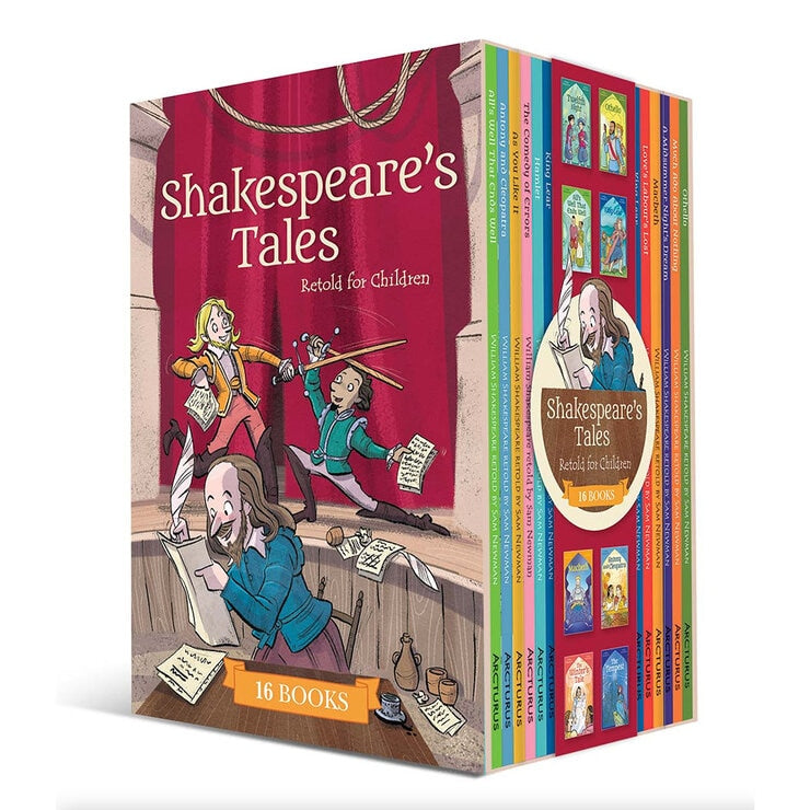 Shakespeare retold tales 16-book collection for children British product