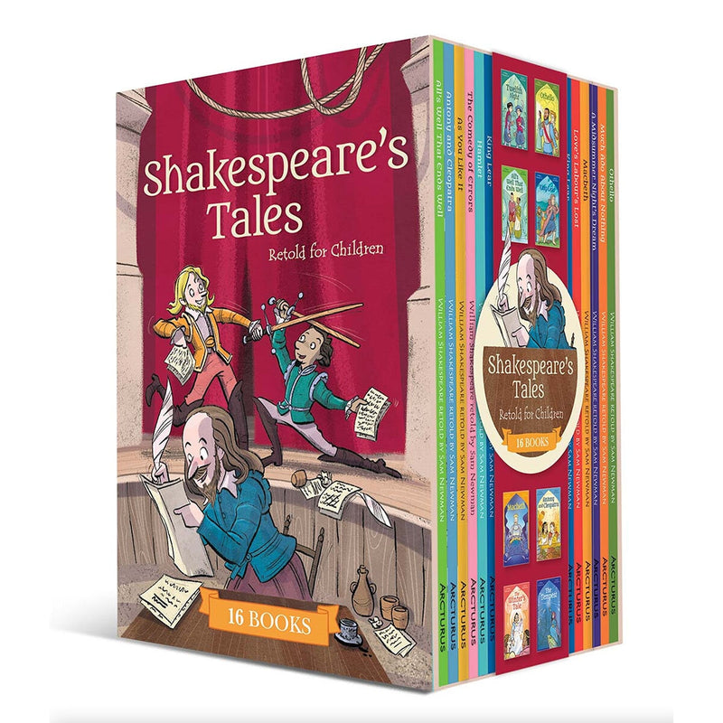 Shakespeare retold tales 16-book collection for children British product