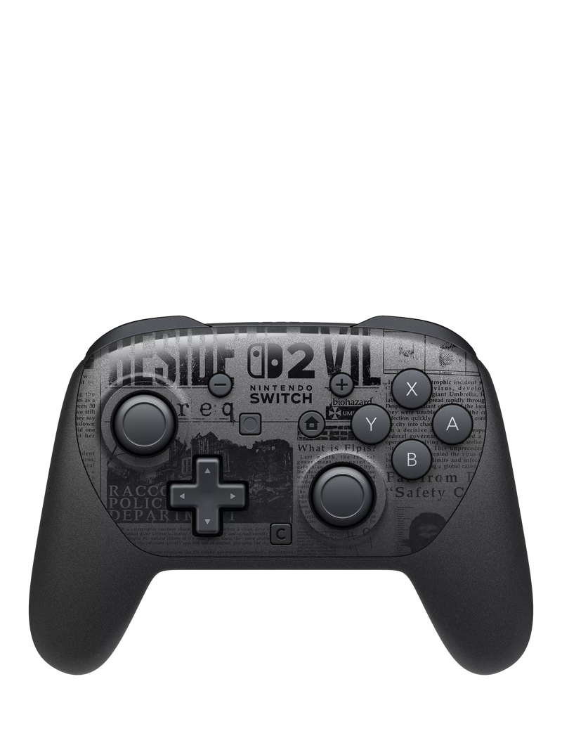 Nintendo Switch 2 Pro Controller Resident Evil Edition, imported from the UK