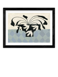 East End Prints Jazmine Joye dove peace vase framed print - British product