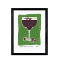 EAST END PRINTS Espresso Martini Green print, imported from the UK