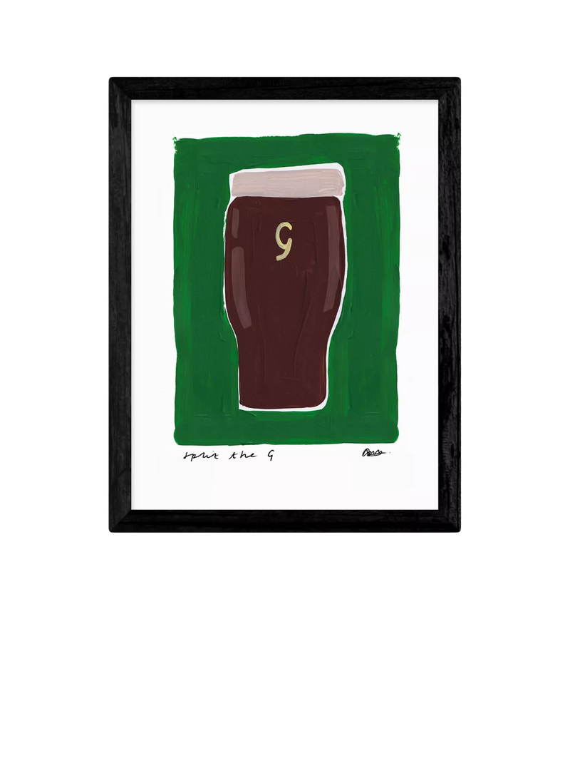 East End Prints Guinness framed print 43x33cm - British product