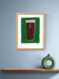 East End Prints Guinness framed print 43.4x33.4 cm, UK version