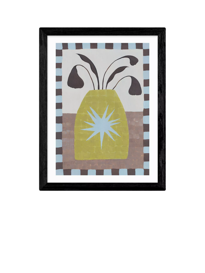 East End Prints framed print Jazmine Joye Star Vase 43.4x33.4cm (British brand)