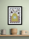 East End Prints framed print Jazmine Joye Star Vase 43.4x33.4cm (British brand)