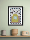 East End Prints framed print Jazmine Joye Star Vase 43.4x33.4cm (British brand)