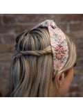 William Morris At Home Strawberry Thief headband pink, imported from the UK