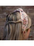 William Morris At Home Strawberry Thief headband pink, imported from the UK
