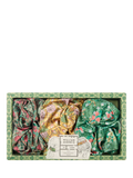 William Morris satin hair scrunchies gift set - British product