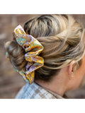 William Morris satin hair scrunchies gift set - British product