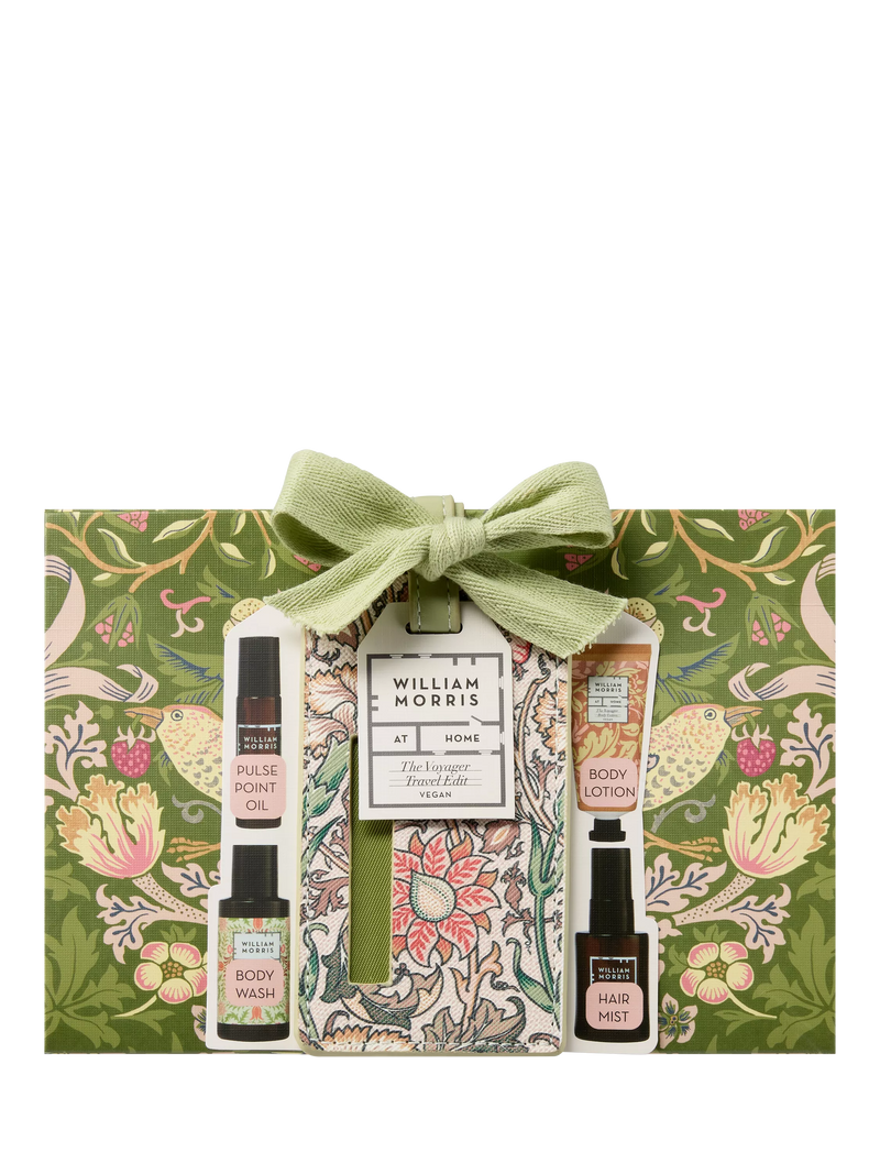 William Morris At Home Self Care Traveller Kit (British brand)