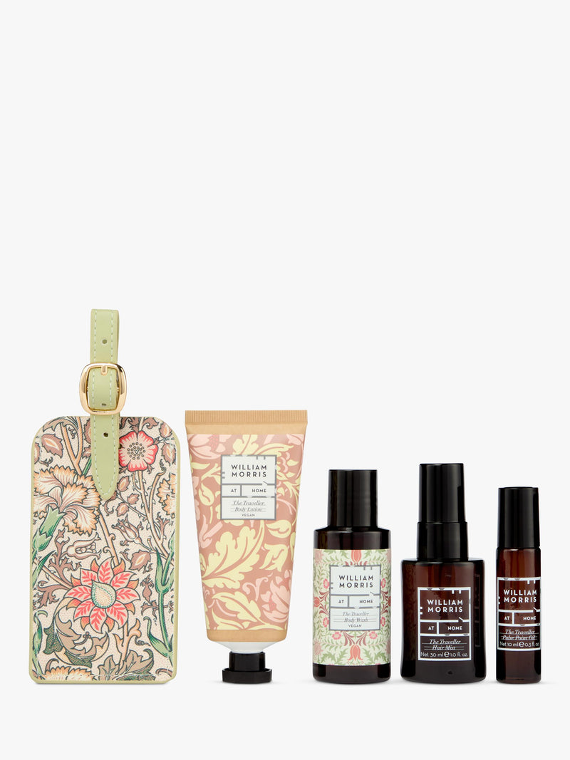 William Morris At Home Self Care Traveller Kit (British brand)