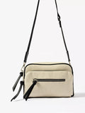 Mint Velvet cotton blend cross body bag 17x24cm, imported from the UK