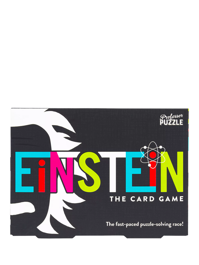 Ginger Fox Einstein mini card game, UK version