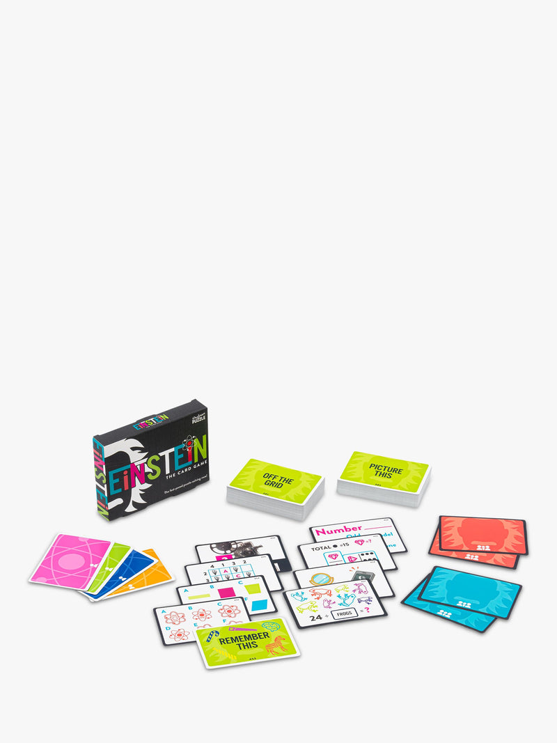 Ginger Fox Einstein mini card game, UK version