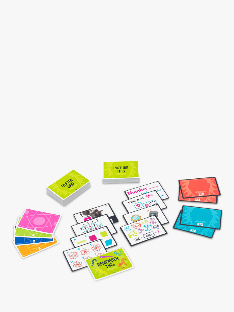 Ginger Fox Einstein mini card game, UK version