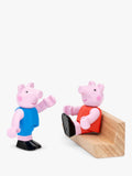 BRIO Peppa Pig train set with wooden tracks and figures, UK version