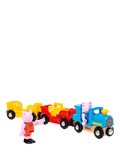 BRIO Peppa Pig train set with figures 6 pieces - British product