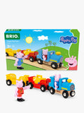 BRIO Peppa Pig train set with figures 6 pieces - British product