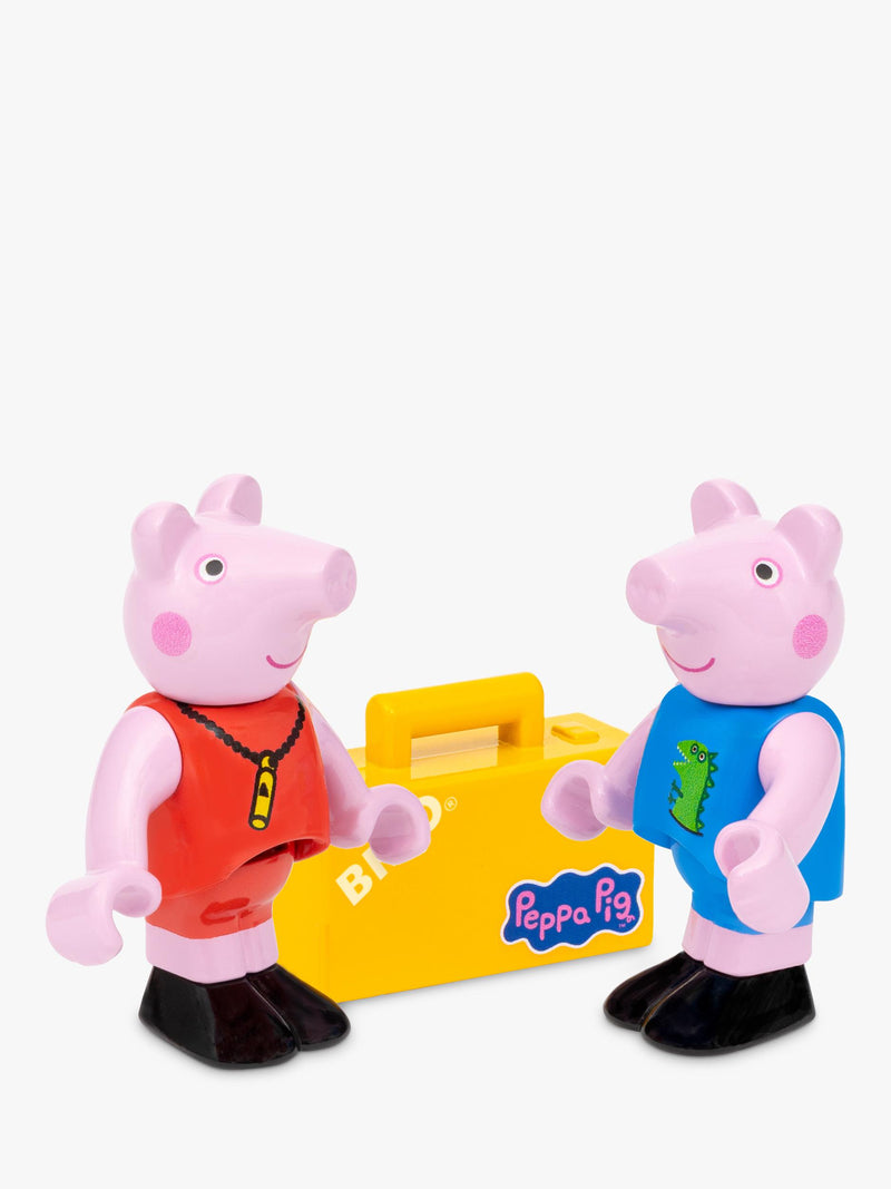BRIO Peppa Pig train set with figures 6 pieces - British product