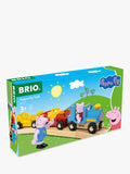 BRIO Peppa Pig train set with figures 6 pieces - British product