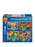 Ravensburger Toy Story 5 4-in-a-box jigsaw puzzle 72 pieces, UK version