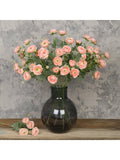 Floralsilk artificial ranunculus stem pink 66cm (British brand)