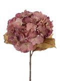 Floralsilk artificial hydrangea stem purple 80cm, UK version