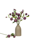Floralsilk artificial mini artichoke spray 77cm - British product