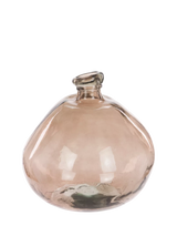 John Lewis Floralsilk Glass Orb Vase Pink Blush H33cm- Buy online at McGrocer