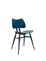 John Lewis Ercol Butterfly Dining Chair, Ink Blue- Buy online at McGrocer