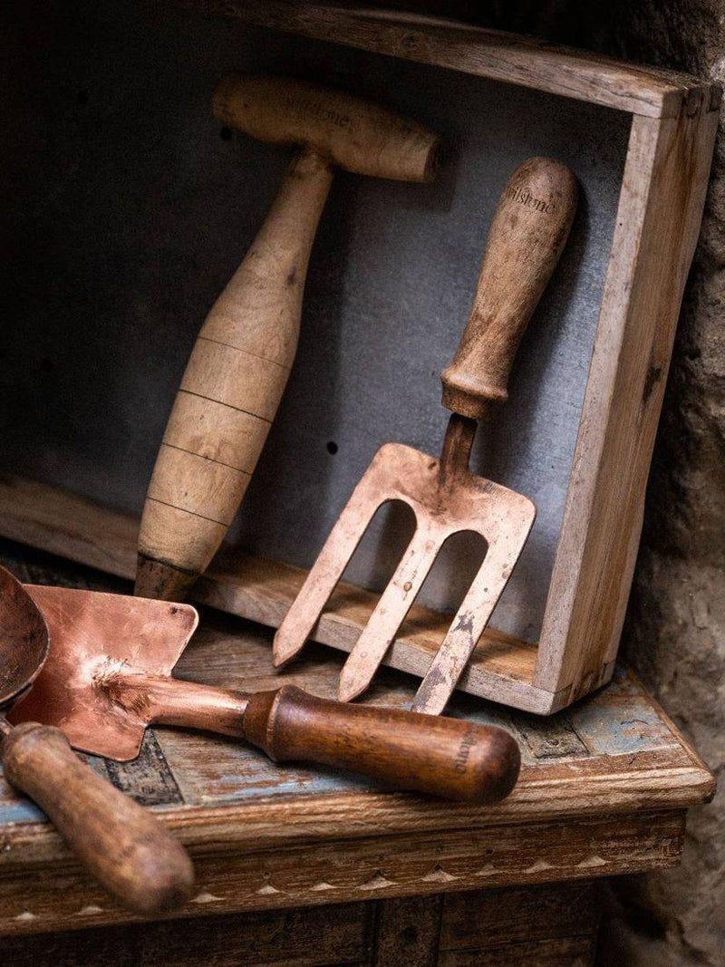 Wilstone garden hand fork copper, UK version