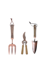 John Lewis Fallen Fruits Everyday Garden Essential Tool Kit (Copper, Ash Wood)- Buy online at McGrocer