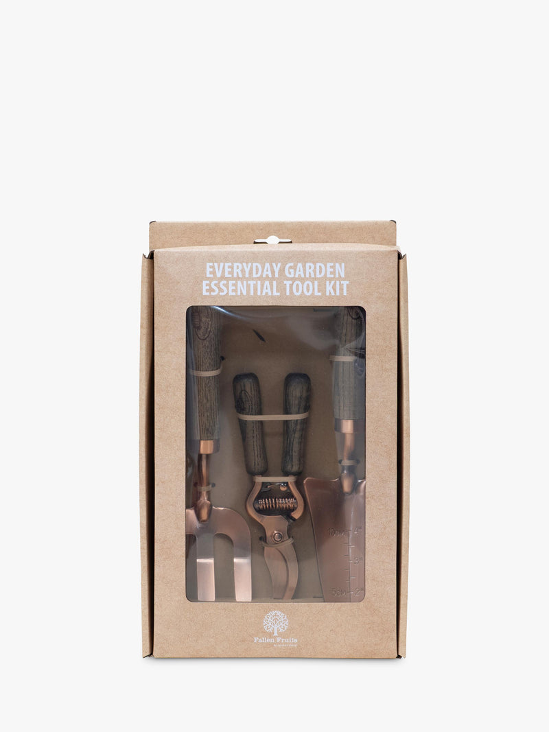 Fallen Fruits garden tool kit copper - British product