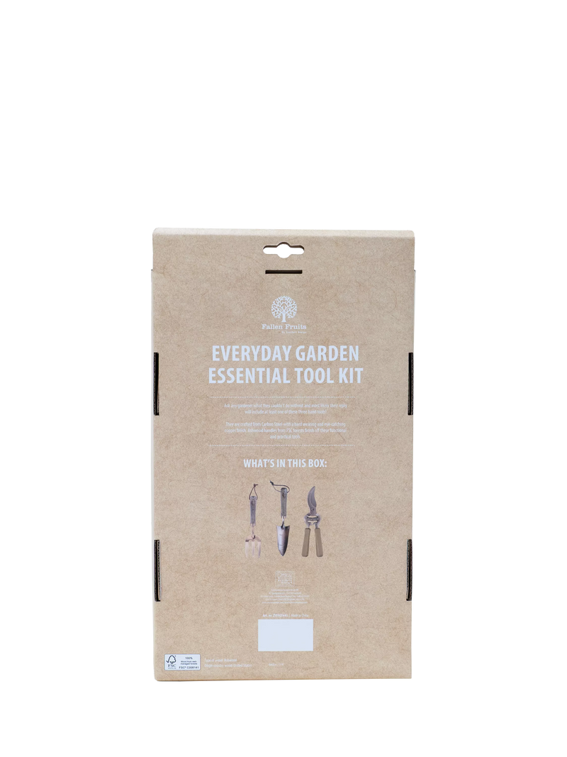 Fallen Fruits garden tool kit copper - British product