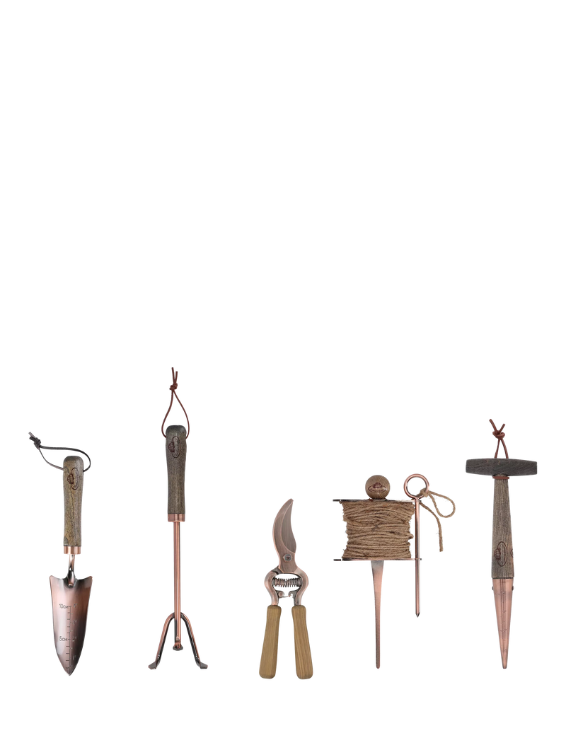 Fallen Fruits FSC ash wood gardening tool kit, imported from the UK