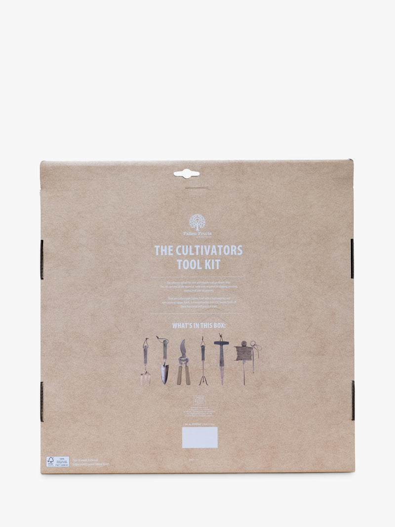 Fallen Fruits FSC ash wood gardening tool kit, imported from the UK