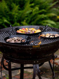 Kadai BBQ skillet pan set 3 piece - British product