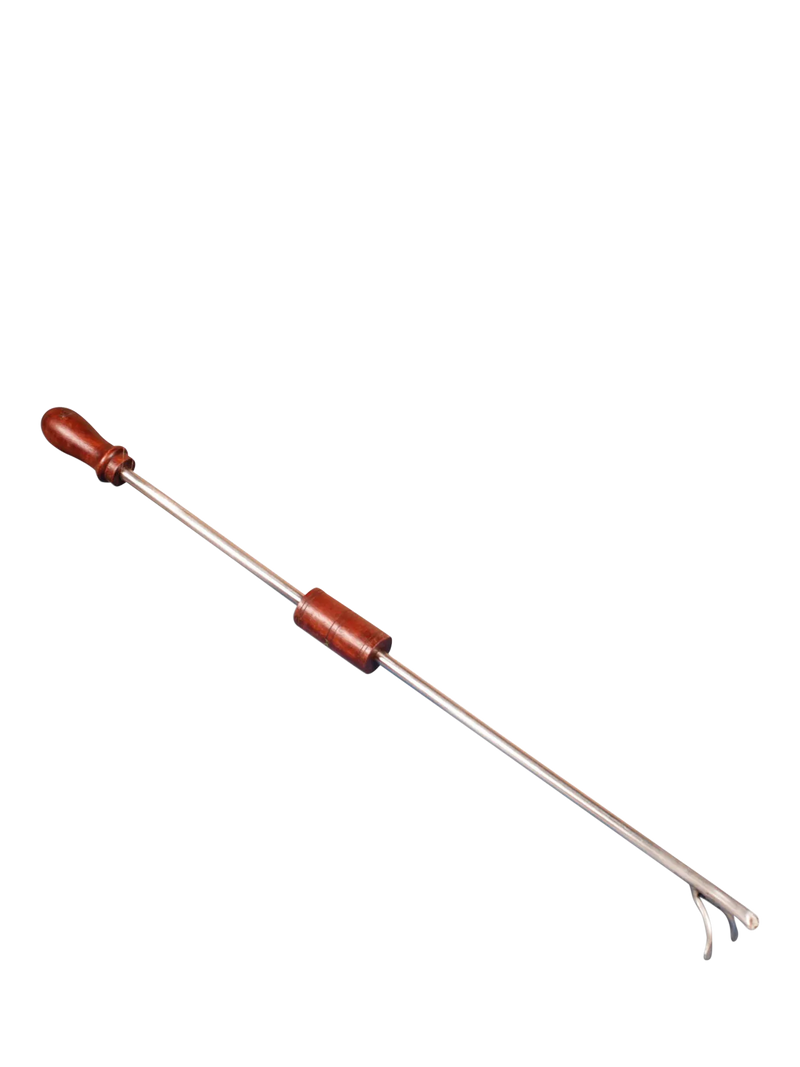 Kadai blow poker mango wood handle 82cm - British product