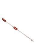 Kadai blow poker mango wood handle 82cm - British product