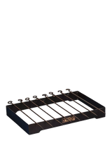 John Lewis Kadai Steel BBQ Skewers & Rack Set, 8 Piece- Buy online at McGrocer
