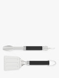 Weber portable BBQ spatula and tongs tool set (British brand)
