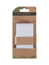 John Lewis Milward Non-Roll Premium Woven Elastic White 50mm x 2m- Buy online at McGrocer