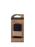 Milward knitted elastic black 40mm x 1m, imported from the UK