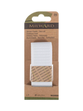 Milward woven non-roll elastic 31mm x 1m white, UK version