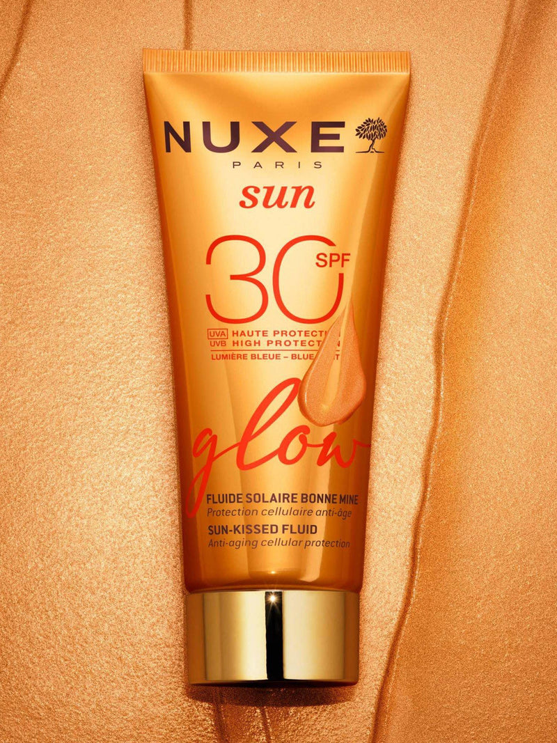 NUXE Sun Glow Sun-Kissed Fluid SPF30 40ml (British brand)