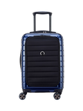 Delsey Shadow 5.0 cabin trolley 55cm blue, imported from the UK